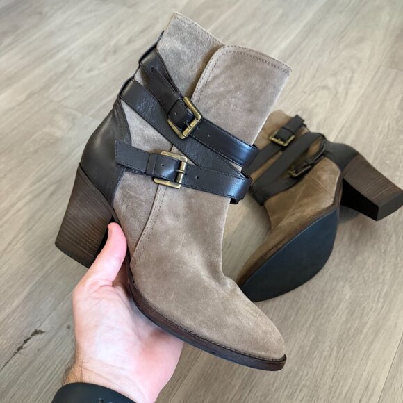 Aquatalia Booties Size 8.5 Color Brown - Picture 3 of 7